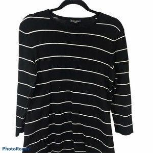 BROOKS BROTHERS Women's Stripe knit dress  Sz .XL